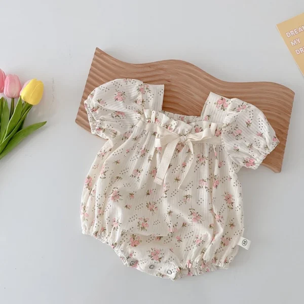 sg-11134201-22110-a5fsmtg73wjv32 Baby Summer Floral Romper