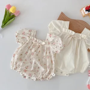 Baby Summer Floral Romper