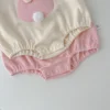 Baby Striped Bunny Romper