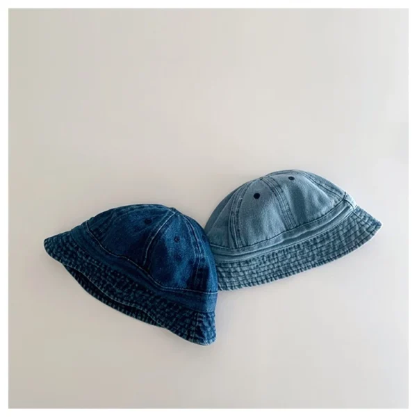 Kids Denim Bucket Hat