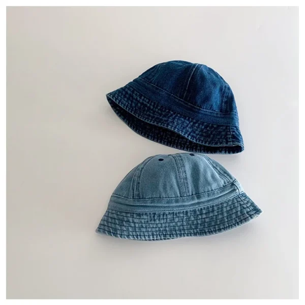 Kids Denim Bucket Hat