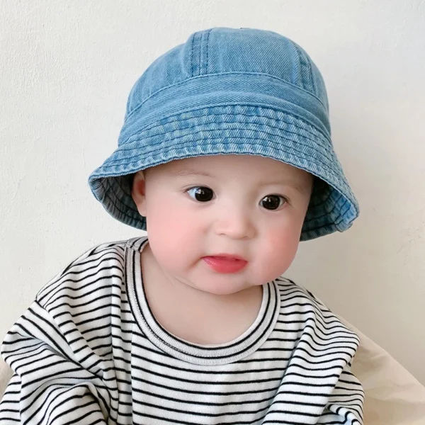 Kids Denim Bucket Hat