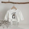 cn-11134207-7ras8-m3lvv0azb05420 Penguin Sweatshirt & Ribbed Leggings Set