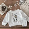 cn-11134207-7ras8-m3lvv0azb0ayb1 Penguin Sweatshirt & Ribbed Leggings Set