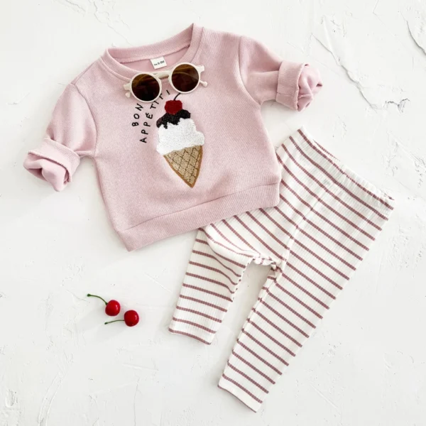 cn-11134207-7ras8-m4odhzdidzk954 Girl Ice Cream Sweatshirt & Leggings Set