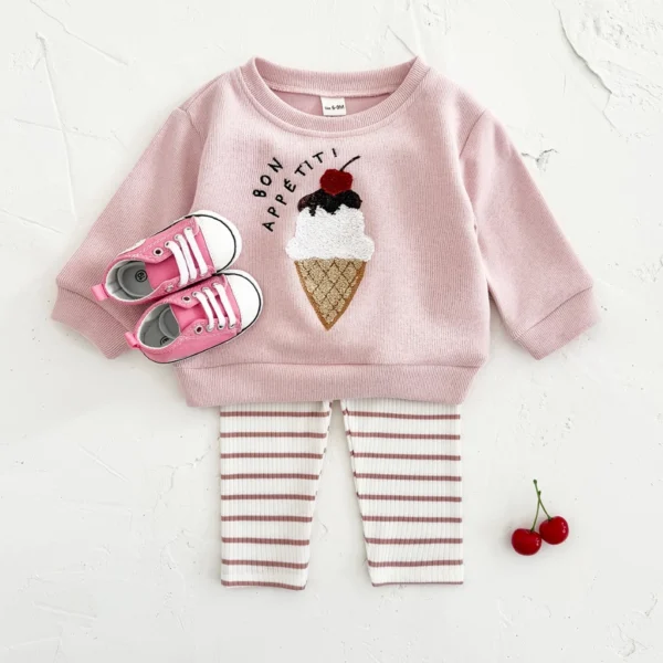 cn-11134207-7ras8-m4odi1veqfk991 Girl Ice Cream Sweatshirt & Leggings Set