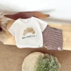 cn-11134207-7ras8-m7kiykc9yztu9e Boy Croissant Waffle Top & Striped Shorts Set