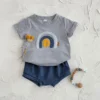 cn-11134207-7ras8-m92px09w9ng26c Boy Rainbow Top & Waffle Shorts Set