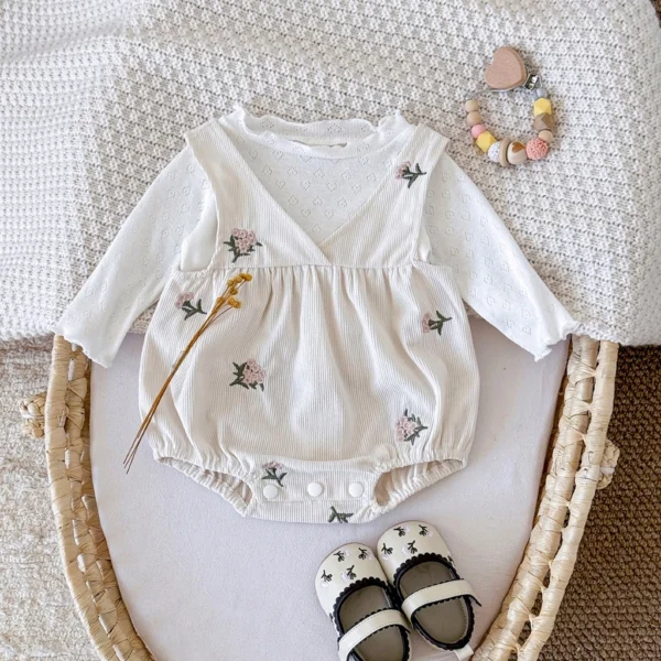 cn-11134207-7ras8-mbbtabn17nq92b Baby Floral Embroidered Long Sleeve Romper Set