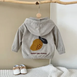 Boy Little Lemon Hooded Jacket