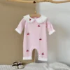 cn-11134207-7ras8-mc8yyj8omnjg68 Baby Cherry Embroidered Doll Collar Jumpsuit