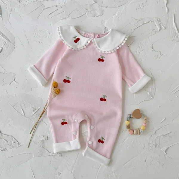 cn-11134207-7ras8-mc8yyqbo848y01 Baby Cherry Embroidered Doll Collar Jumpsuit