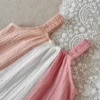 cn-11134207-820l4-mlongp1l7w9414 Girl Color Block Cotton Gauze Dress