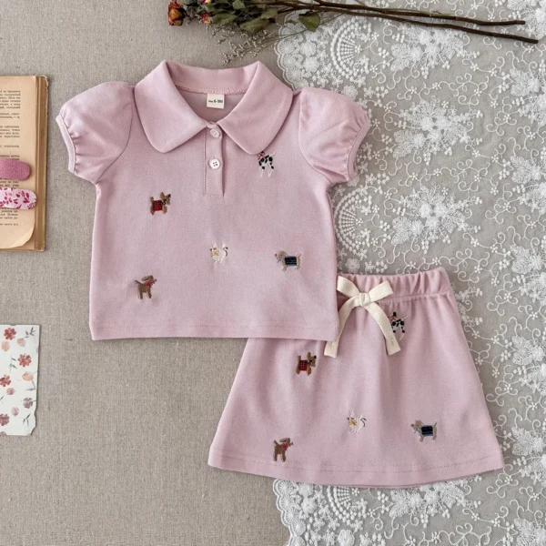 cn-11134207-820l4-mngk0gl568779a Girl Polo Top & Skort Set