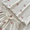 cn-11134207-820l4-mnjdlyj3n9qcde Girl Cherry Print Top & Shorts Set
