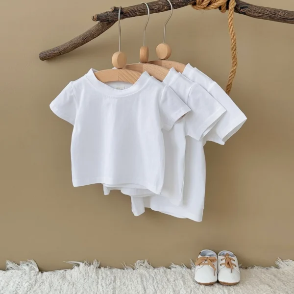 Basic Cotton Short Sleeve T-Shirt