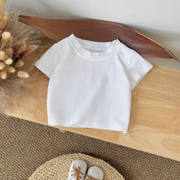 Basic Cotton Short Sleeve T-Shirt