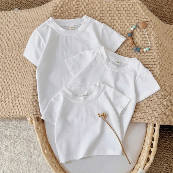 Basic Cotton Short Sleeve T-Shirt