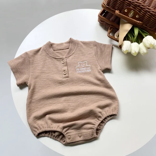 Baby Bear Print Romper
