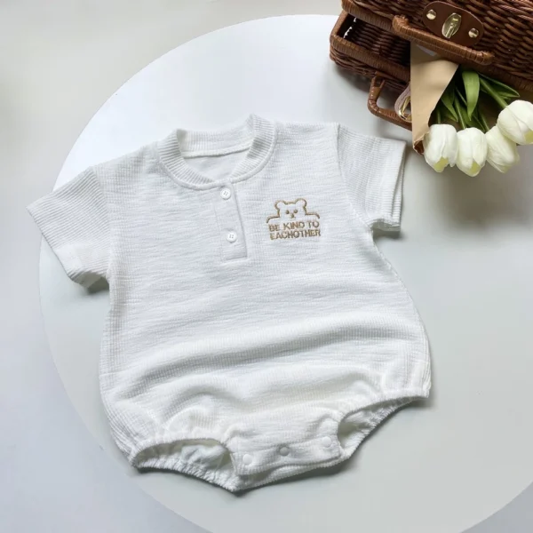 Baby Bear Print Romper