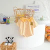 Baby Bear Hooded Polo Romper