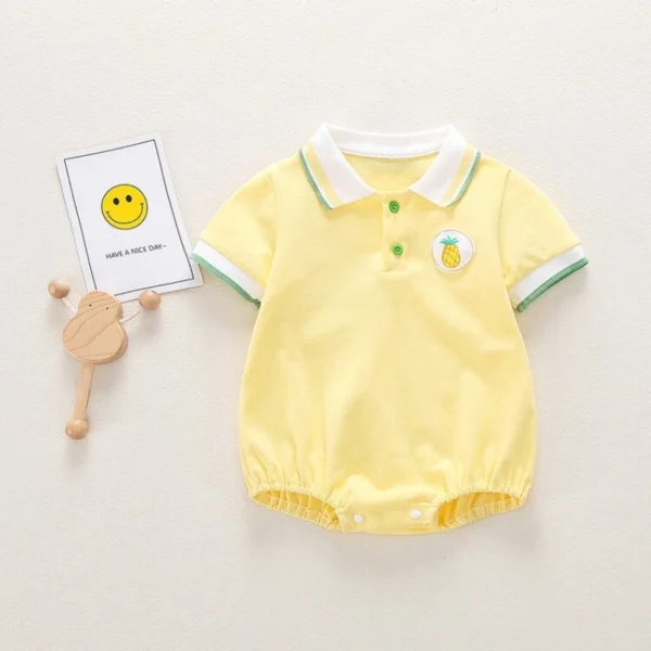 Baby Polo Fruity Romper