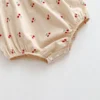Baby Cherry Peter Pan Collar Romper
