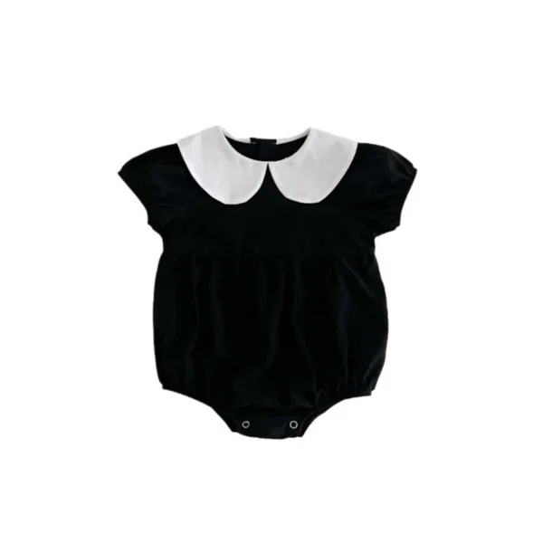 sg-11134201-7renr-m8ah52h1qvtdab Baby Peter Pan Collar Puff Sleeve Romper