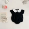 sg-11134201-7repi-m8ah4y4a5nzb30 Baby Peter Pan Collar Puff Sleeve Romper