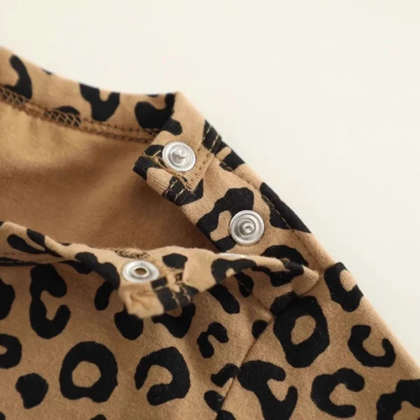 Baby Leopard Print Romper
