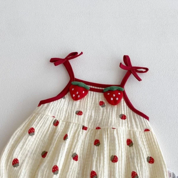 sg-11134201-820mg-mnv2unojt69xf8 Baby Strawberry Sleeveless Romper