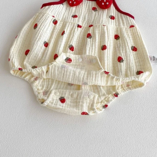sg-11134201-820mv-mnv2up6af6de84 Baby Strawberry Sleeveless Romper