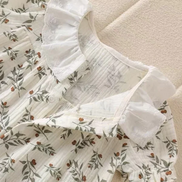 sg-11134201-823rq-mp0gwpc7iqyz99 Baby Lace Collar Cotton Romper