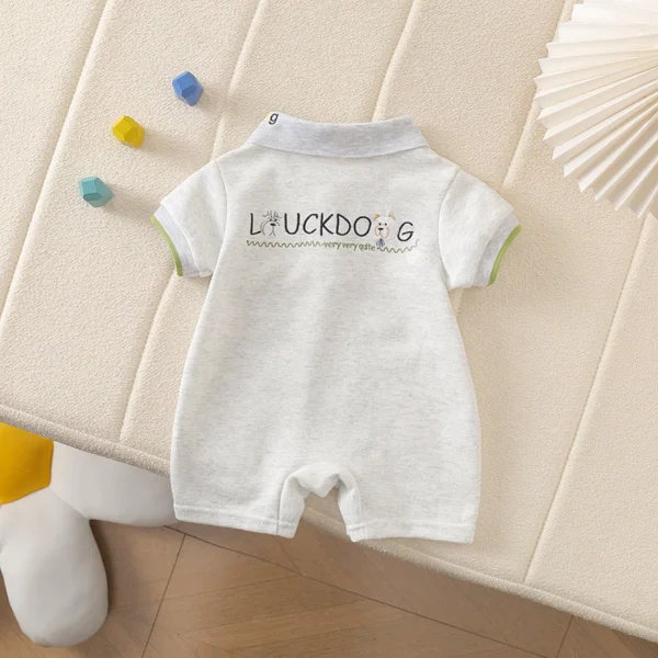 Baby Polo Doggie Romper