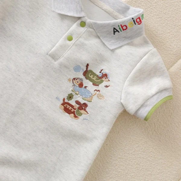Baby Polo Doggie Romper