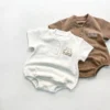 Baby Bear Print Romper