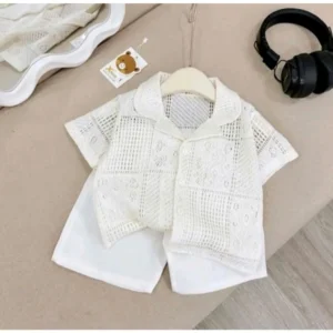 Coastal Beige Linen Set