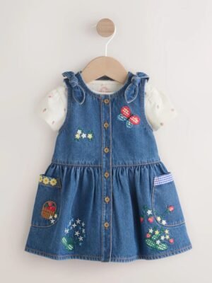 WhatsApp Image 2026-08-11 at 2.25.36 PM (1) Denim Pinafore Baby Short Sleeve